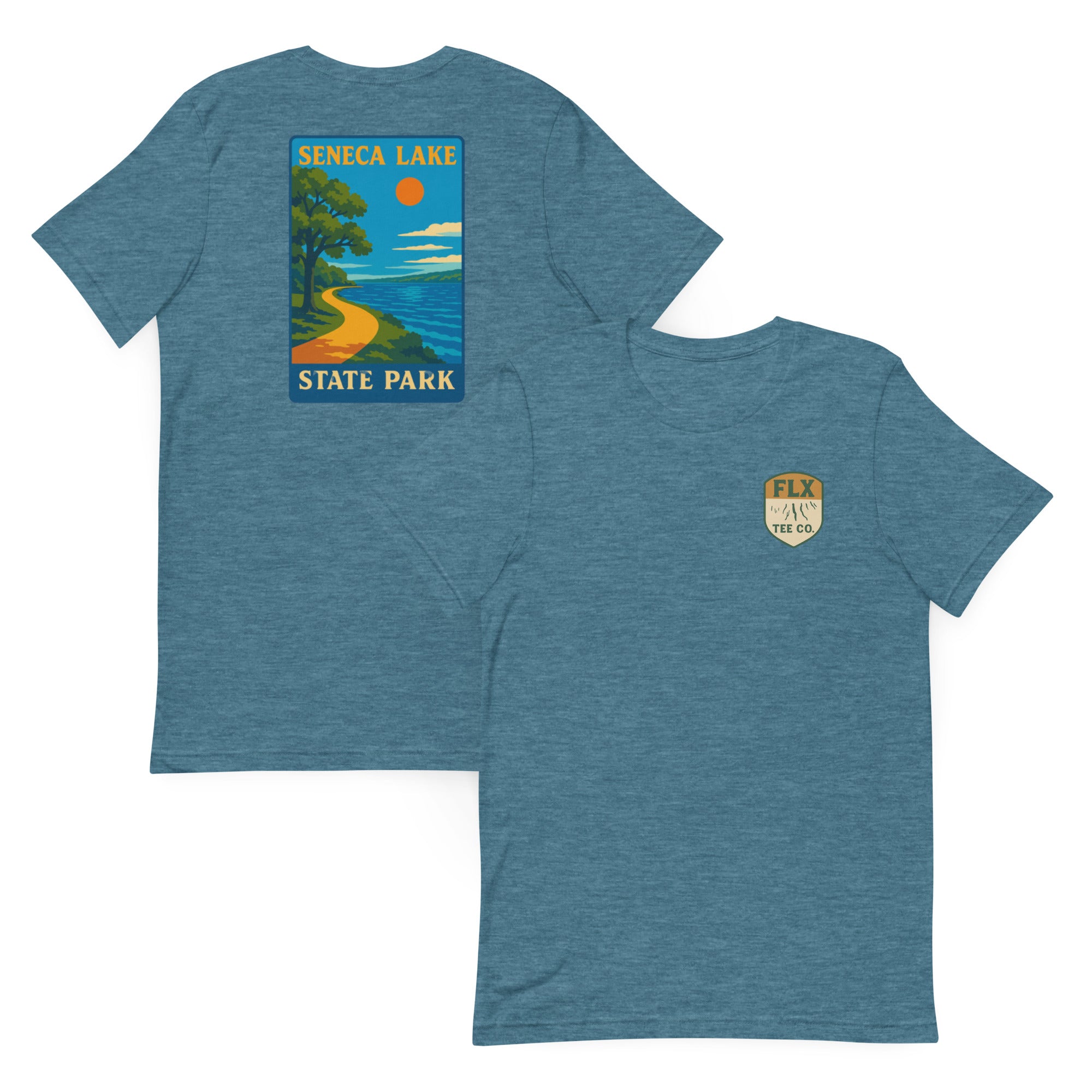 Seneca Lake State Park Vintage Tee - FLX Tee Co