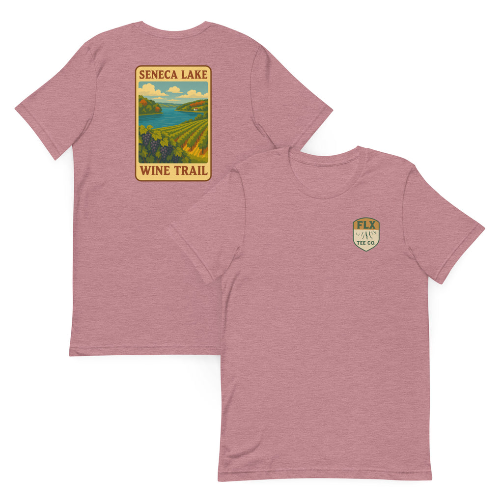 Seneca Lake Wine Trail Tee - FLX Tee Co