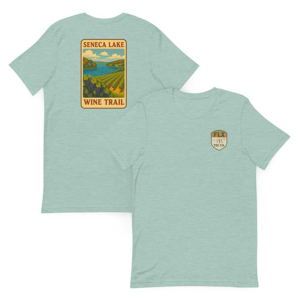 Seneca Lake Wine Trail Tee - FLX Tee Co