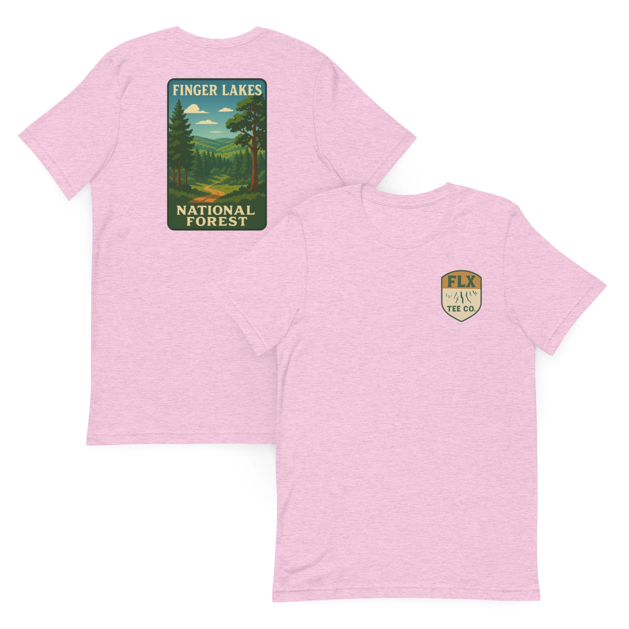 Finger Lakes National Forest Vintage Hiking Tee - FLX Tee Co